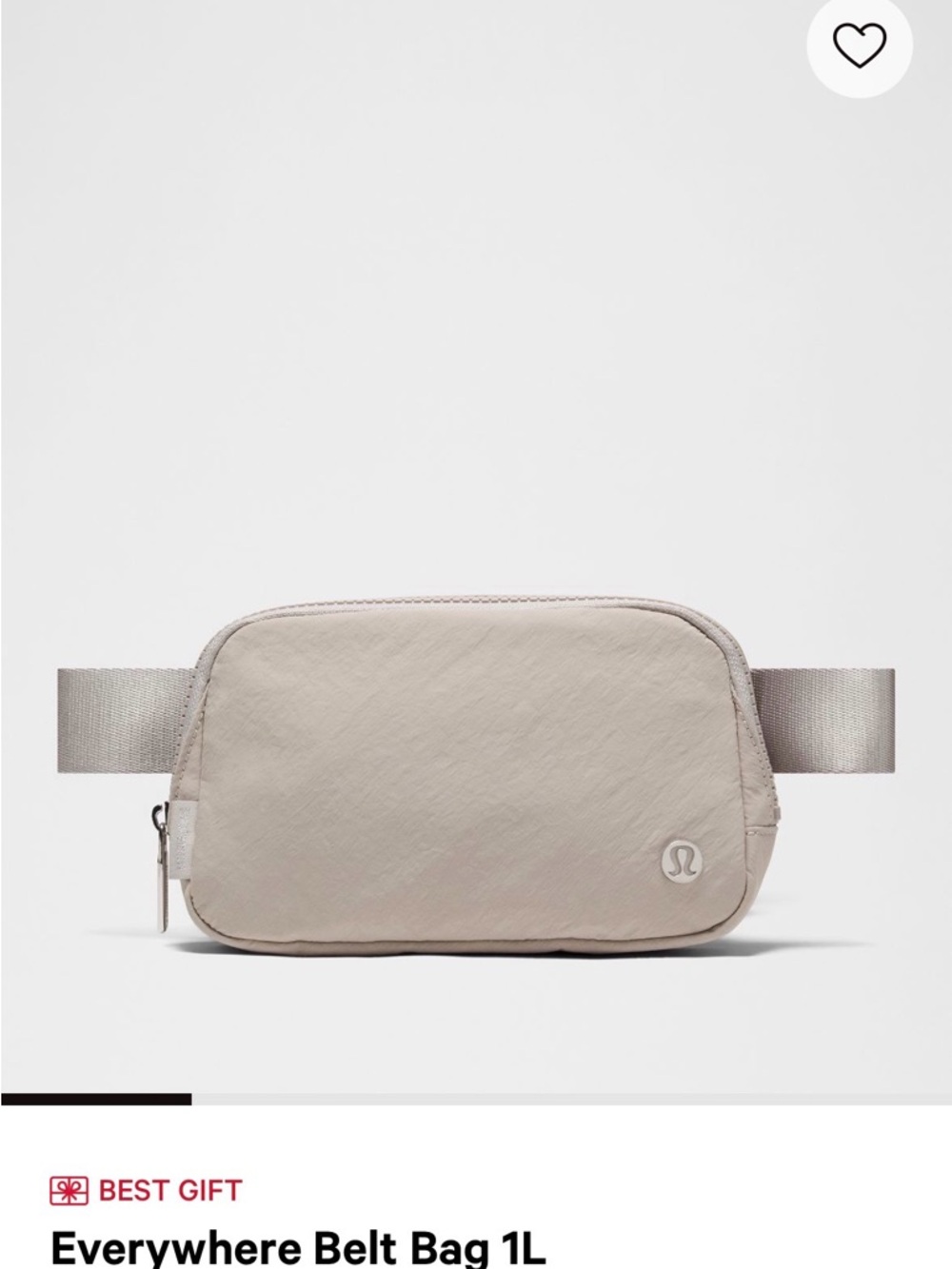 lululemon athletica Everywhere Belt Bag - Pale Beige